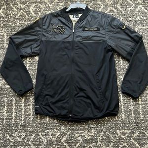 Nike salute to service Detroit Lions jacket